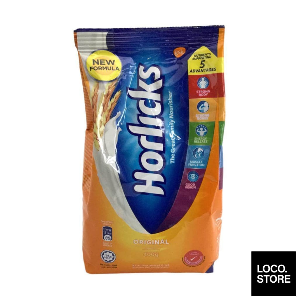 Horlicks Powder 1X400G Refill - Beverages