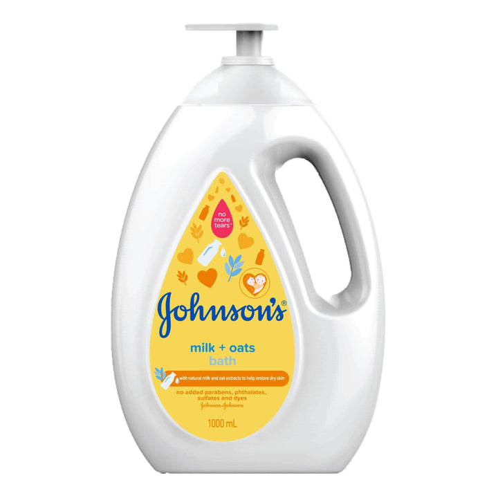 Johnsons Baby Bath Milk + Oat 1000ml - Baby & Child