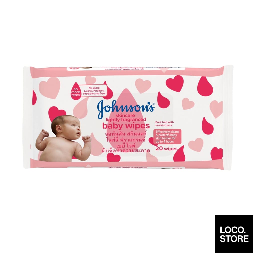 Johnsons Baby Skincare Wipes 20S - Baby & Child