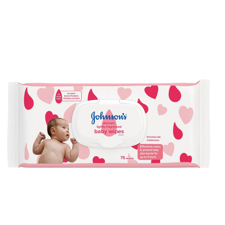 Johnsons Baby Skincare Wipes 75S - Baby & Child