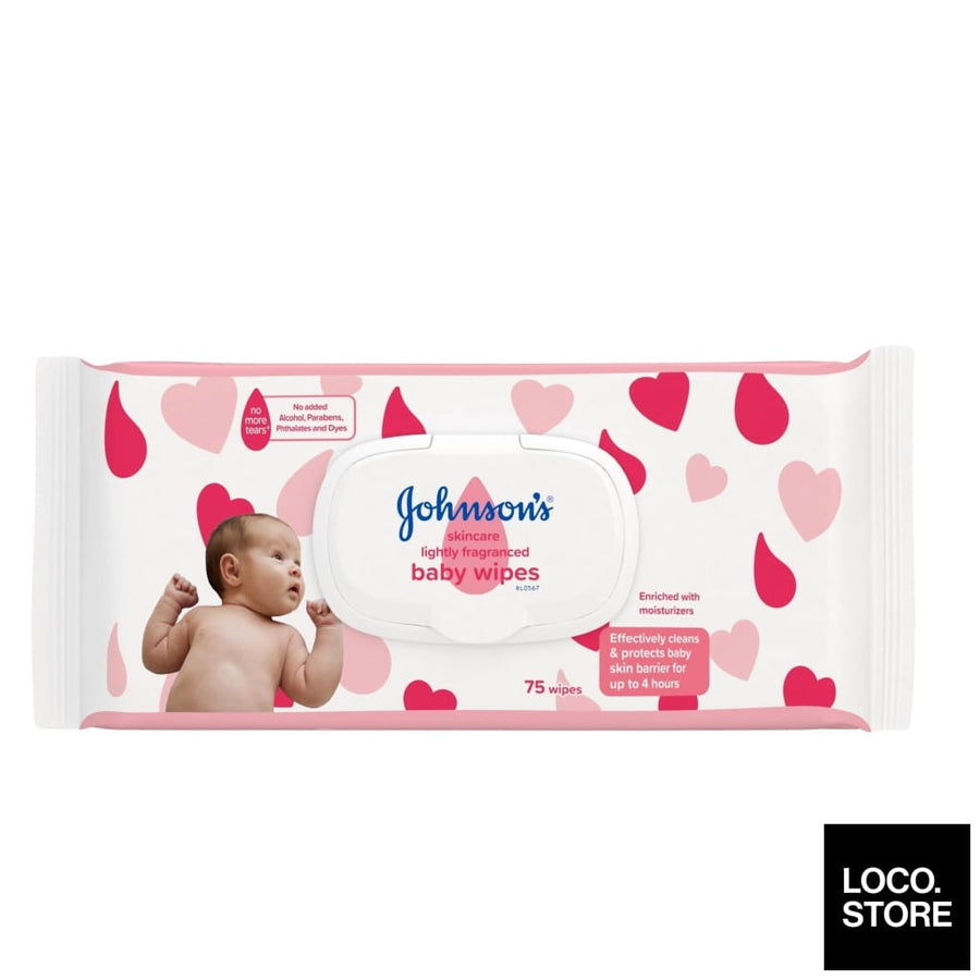 Johnsons Baby Skincare Wipes 75S - Baby & Child