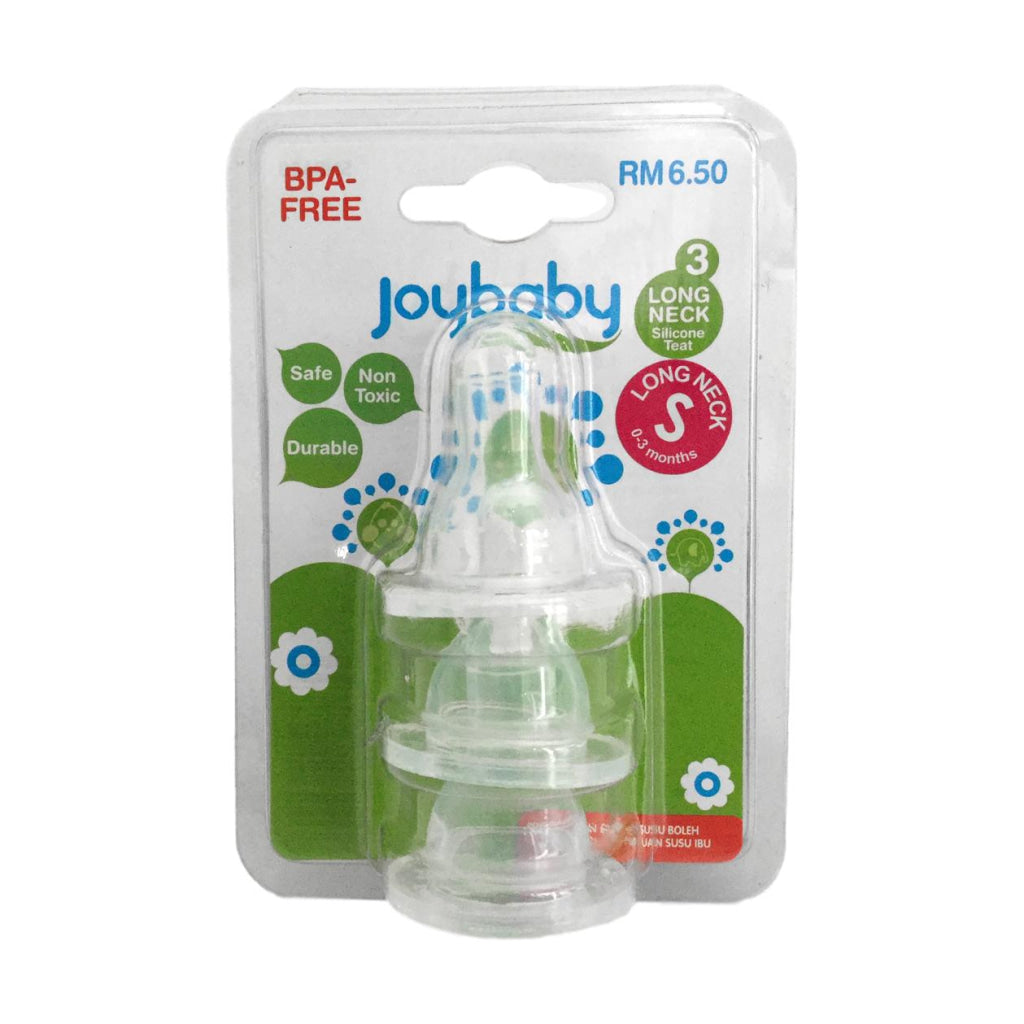Joybaby Silicone Teat Long Neck 3S Various Sizes - Baby & 