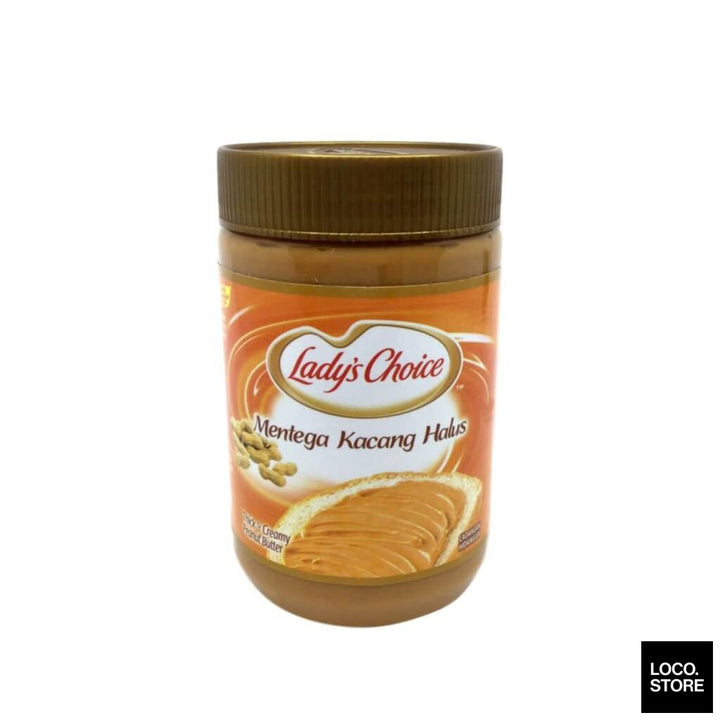 Ladys Choice Peanut Butter Creamy 500g - Spreads & 