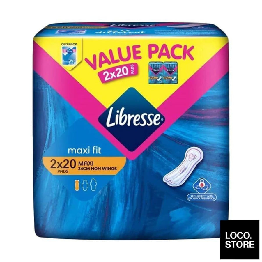 Libresse MaxiNW 24cm 2x20s Value Pack - Health & Wellness