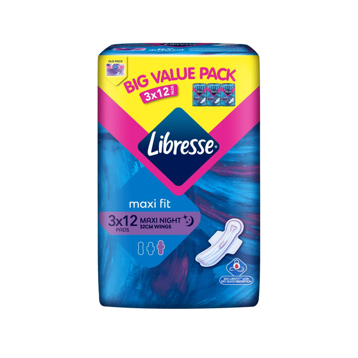 Libresse NightELW 32cm 3x12s Big Value Pack - Health & 