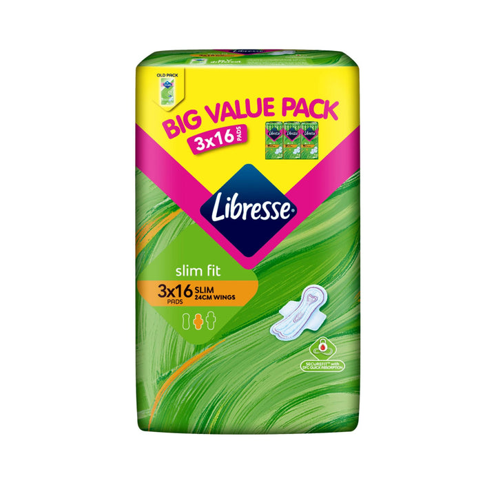 Libresse SlimW 24cm 3x16s Big Value Pack - Health & Wellness