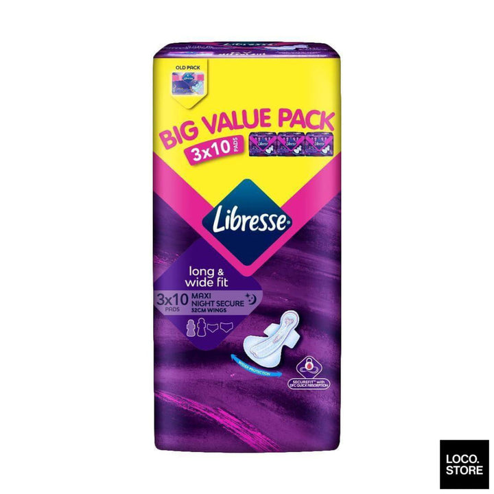 Libresse WBNightELW 32cm 3x10s Big Value Pack - Health & 
