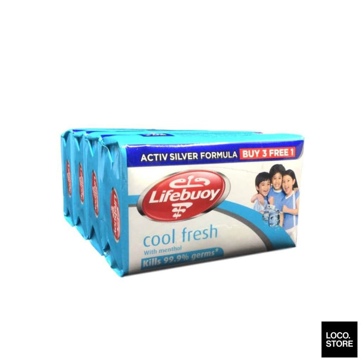 Lifebuoy Bar Cool Fresh 115g (3 bars free 1) - Bath & Body