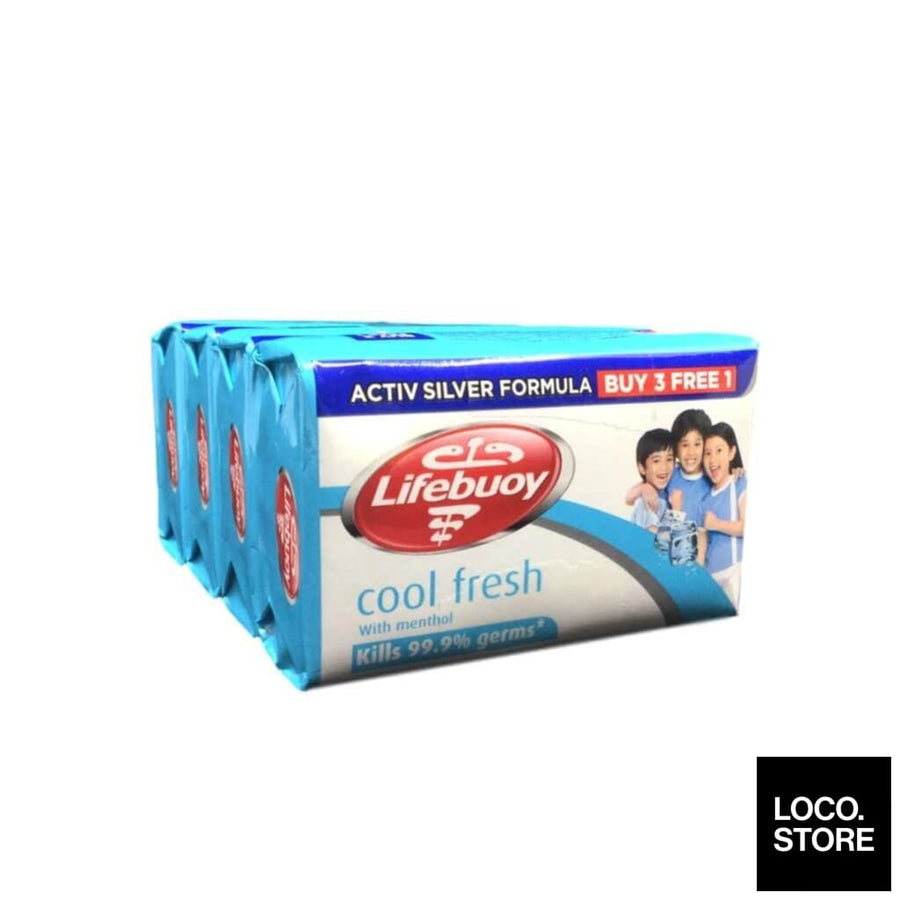 Lifebuoy Bar Cool Fresh 115g (3 bars free 1) - Bath & Body