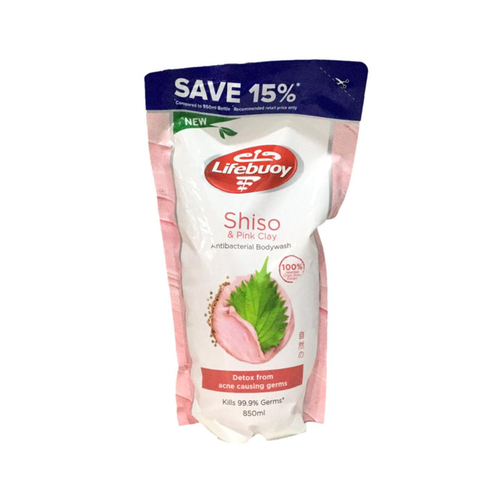 Lifebuoy Body Wash Pink Clay Refill 850ml - Bath & Body