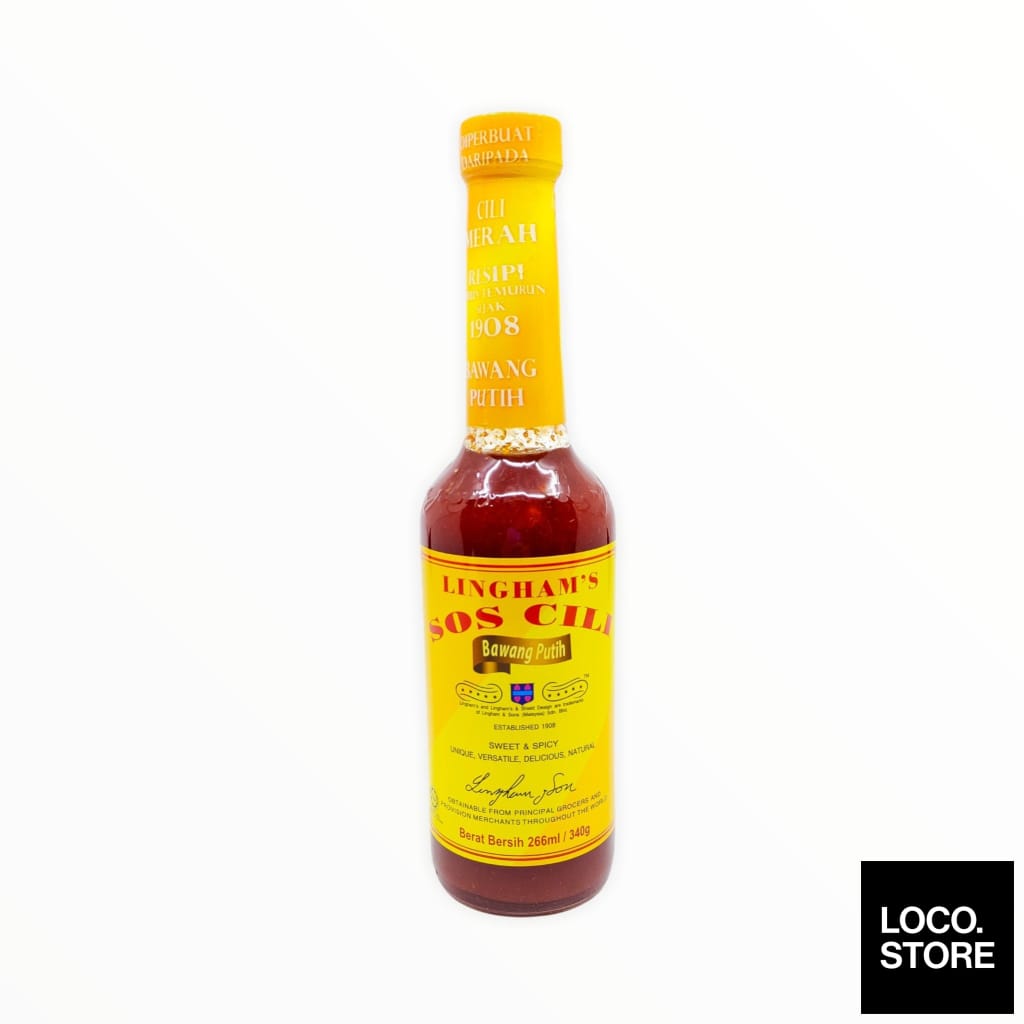 Lingham’s Chili Sauce Bawang Putih 340g - Cooking & Baking