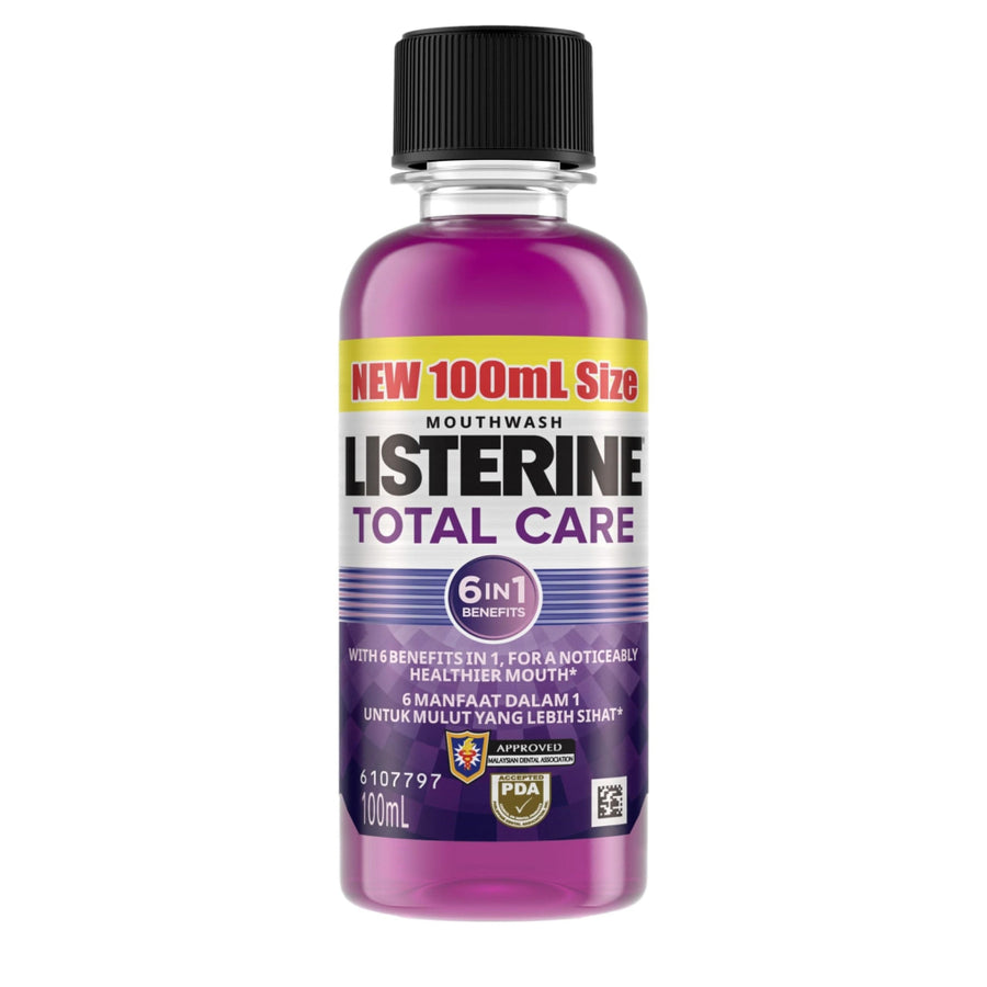 Listerine Mouth Wash Total Care 100ml - Health & Wellness