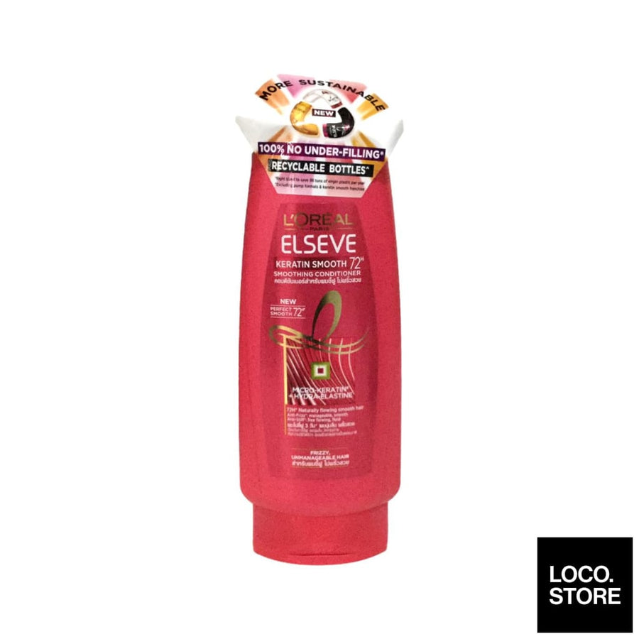 LOreal Elseve Keratin Smooth Conditioner 280ml - Hair Care