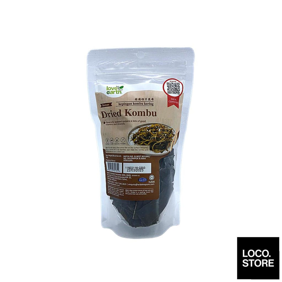 Love Earth Korean Dried Kombu 60g - Health & Wellness