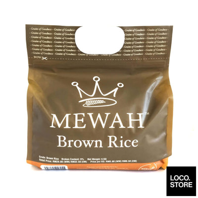 Mewah Brown Rice 5kg - Noodles Pasta & Rice