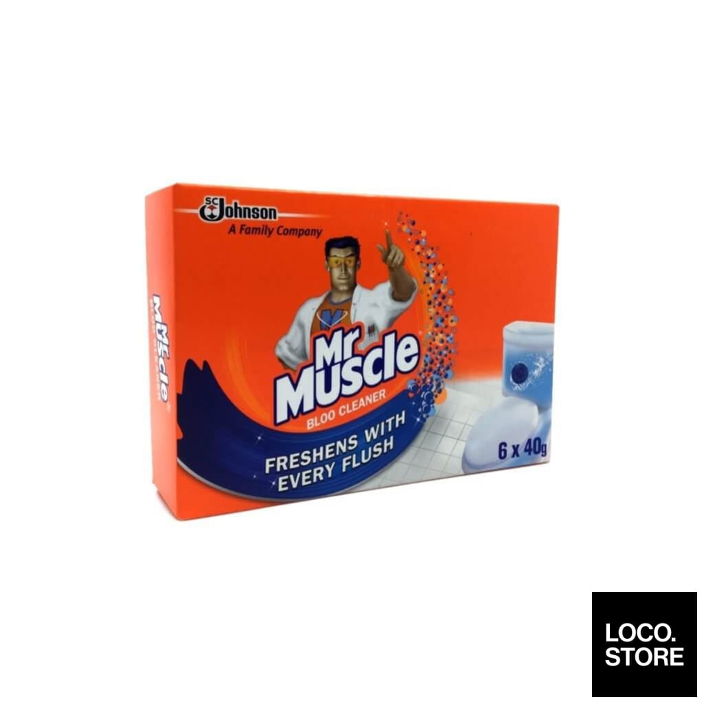 Mr Muscle-KiwiKleen Bowl Bloo Cleaner 40g X 6 - Household