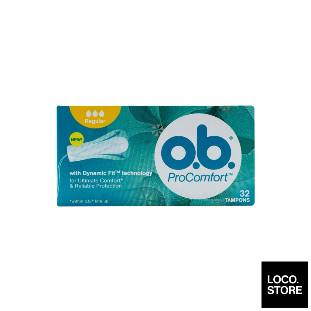 OB Tampon Procomfort Regular 32S - Health & Wellness