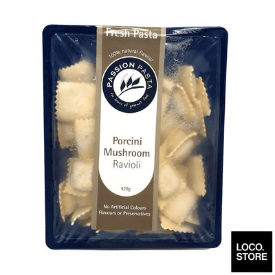 Passion Pasta Porcini Mushroom Ravioli 420g - Frozen Foods