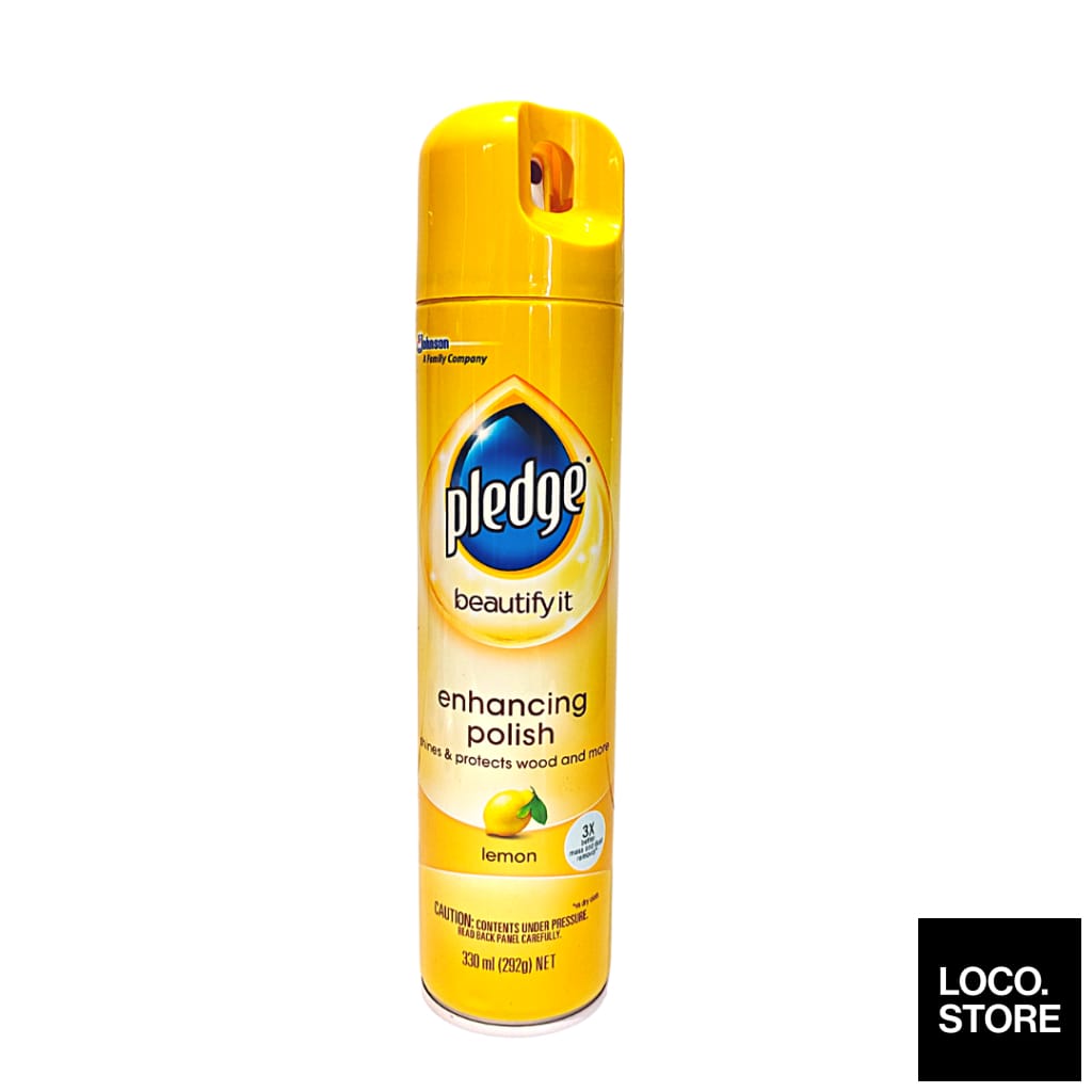 Pledge Lemon 330ml - Household