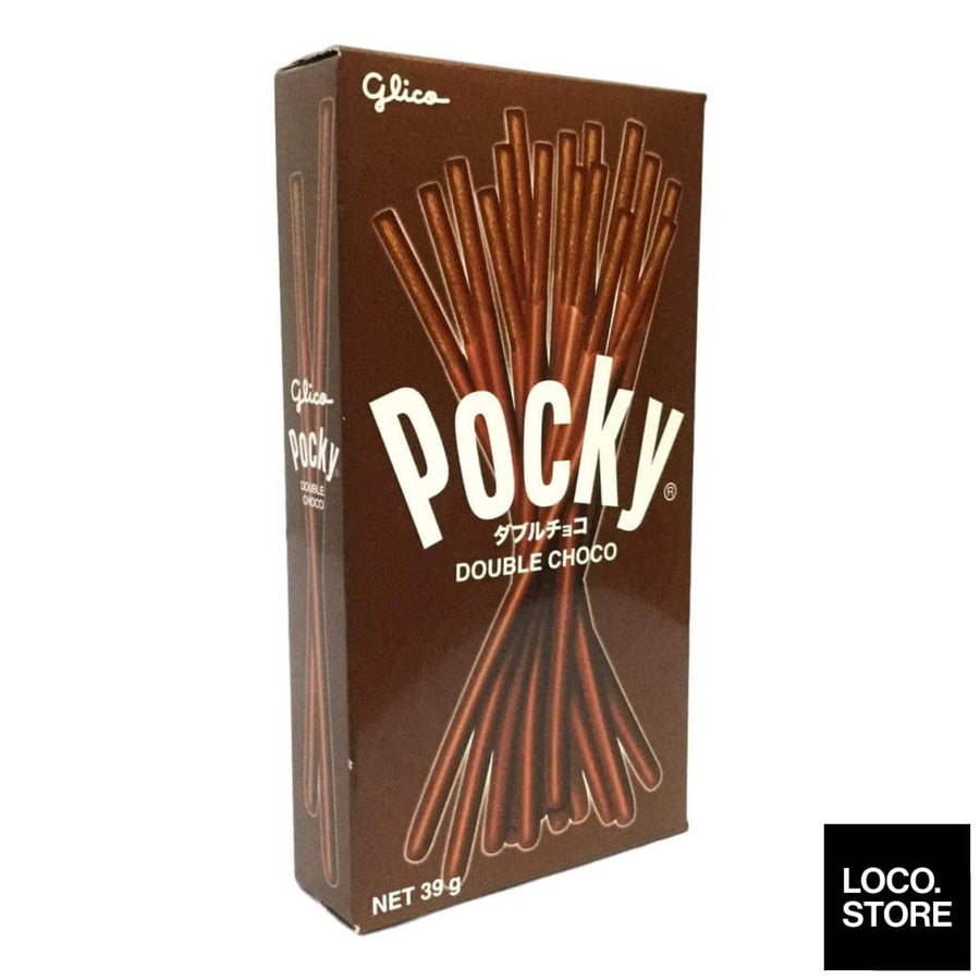 Pocky Double Choco 39G - Biscuits Chocs & Sweets