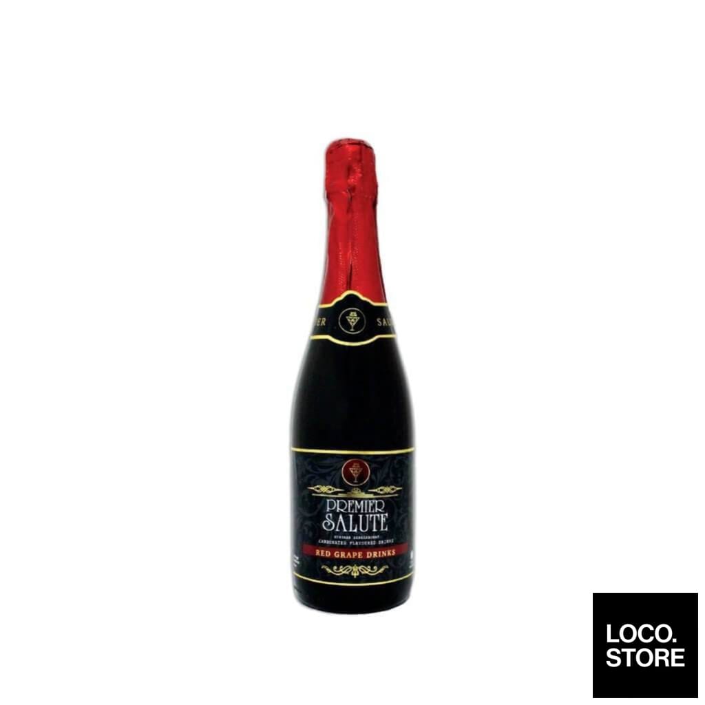 Premier Salute Sparkling Drinks Red Grape 750ml - Beverages