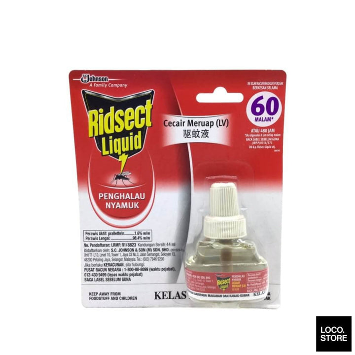 Ridsect Liquid 60N (Refill Pack) 60 nights/ 44ml - Household