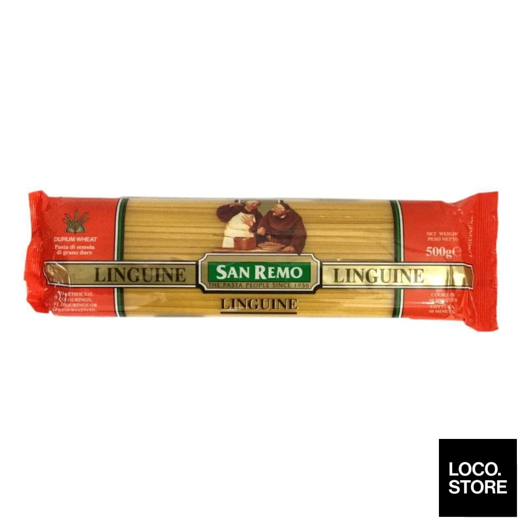 San Remo Linguine 500G - Noodles Pasta & Rice