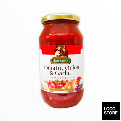 San Remo Tomato Onion & Garlic 500G - Cooking & Baking
