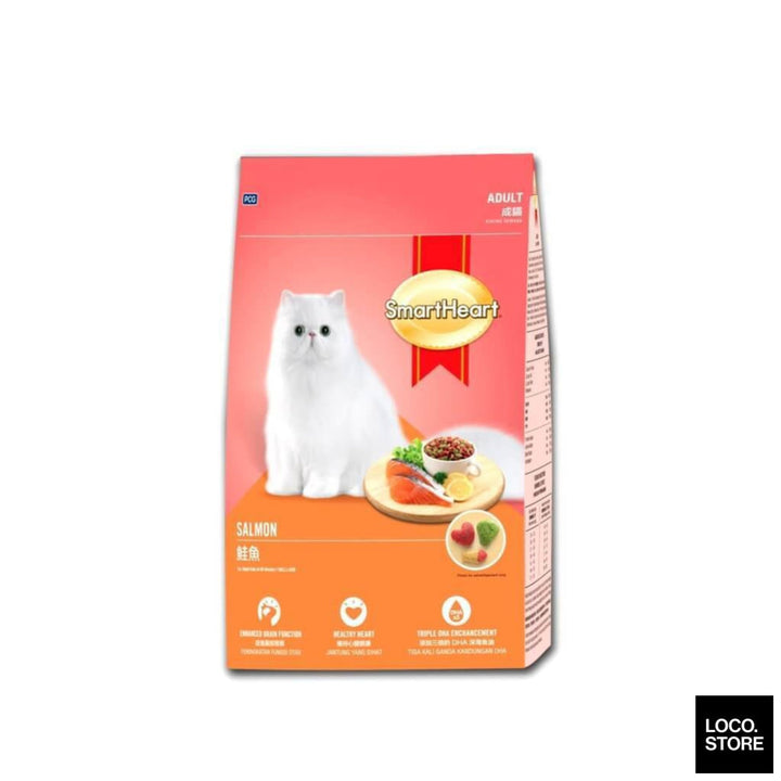 Smart Heart Adult Cat Food Salmon 3kg - Pet Supplies