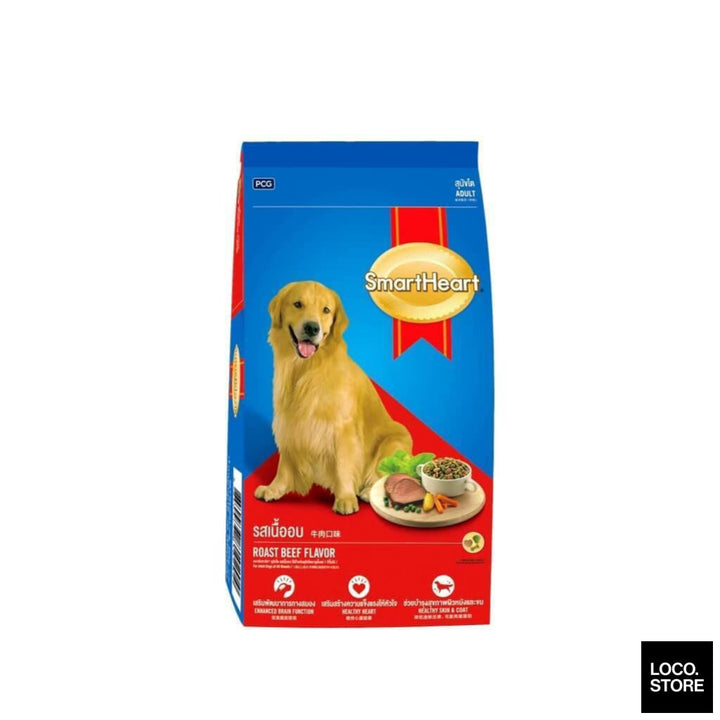 Smart Heart Adult Dog Food Beef 3kg - Pet Supplies