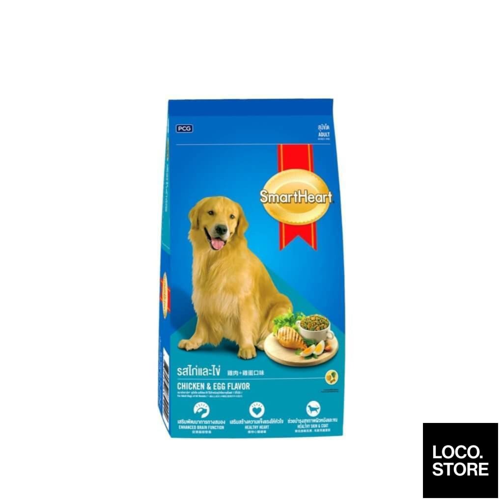 Smart Heart Adult Dog Food Chicken & Egg 3kg - Pet Supplies