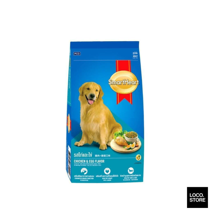 Smart Heart Adult Dog Food Chicken & Egg 3kg - Pet Supplies