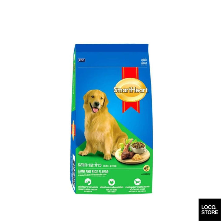Smart Heart Adult Dog Food Lamb & Rice 3kg - Pet Supplies