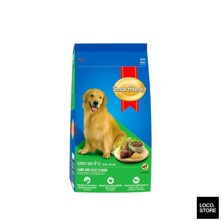 Smart Heart Adult Dog Food Lamb & Rice 7kg - Pet Supplies