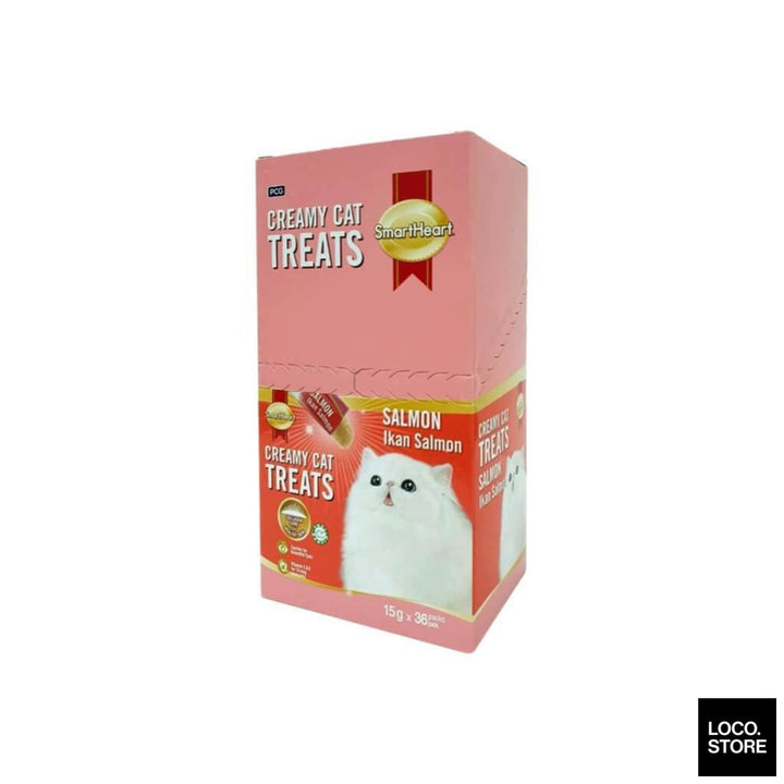 Smart Heart Cat Creamy Treats - Salmon 15g (1 sachet) - Pet 