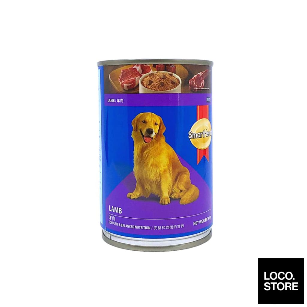 Smart Heart Dog Can Lamb 400g - Pet Supplies