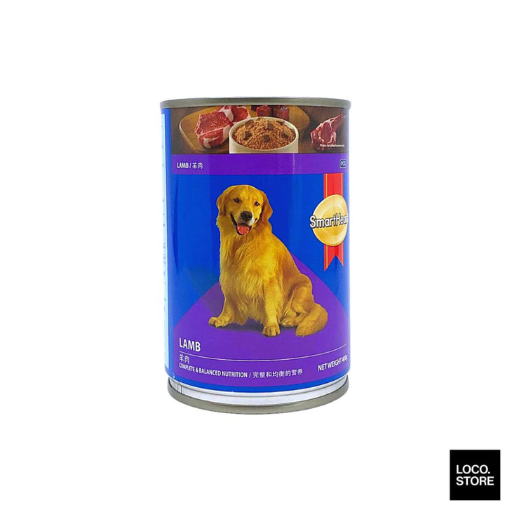 Smart Heart Dog Can Lamb 400g - Pet Supplies