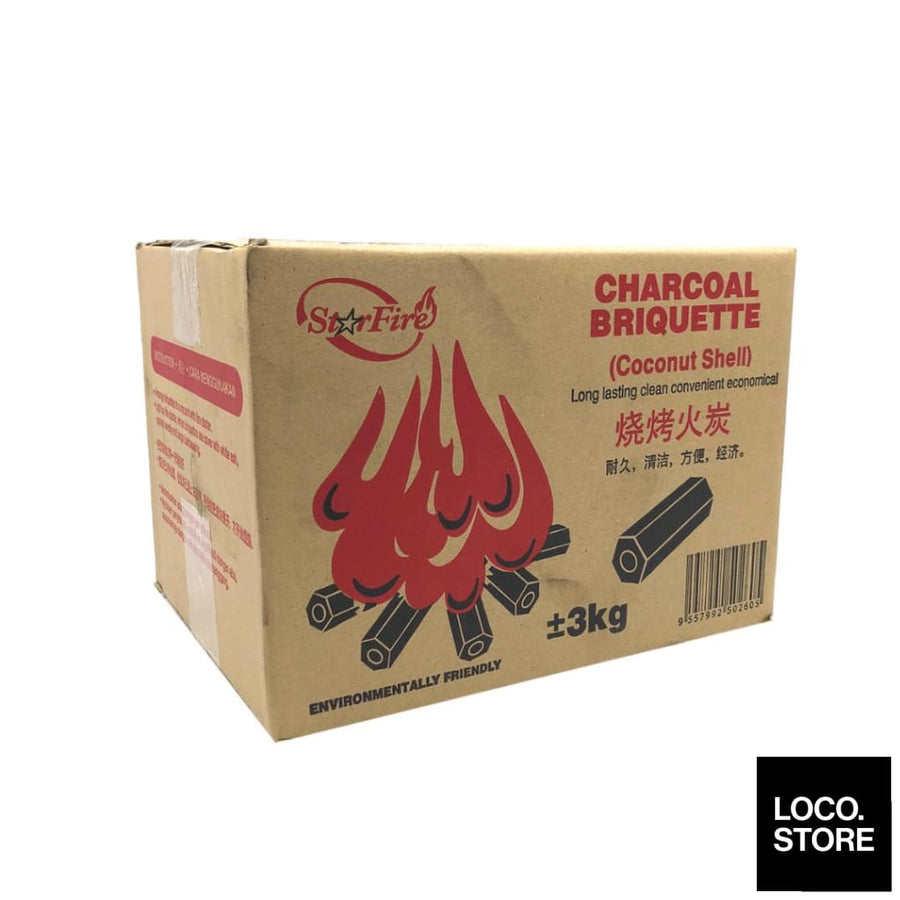 Starfire Bbq Charcoal 3kg - Household