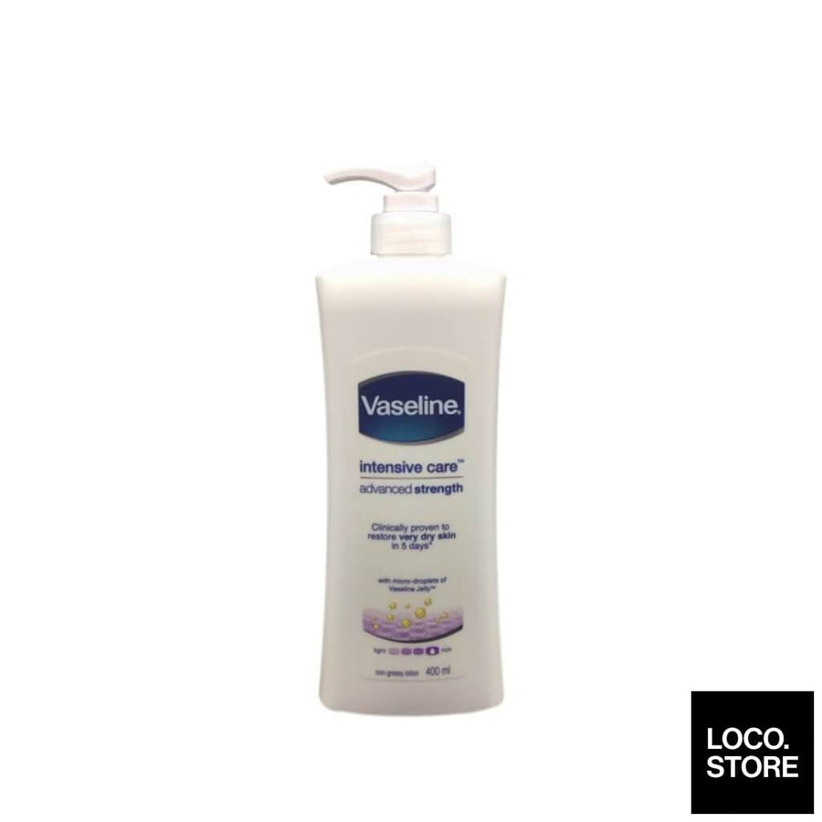 Vaseline Body Lotion Advance Strength 400ml - Bath & Body