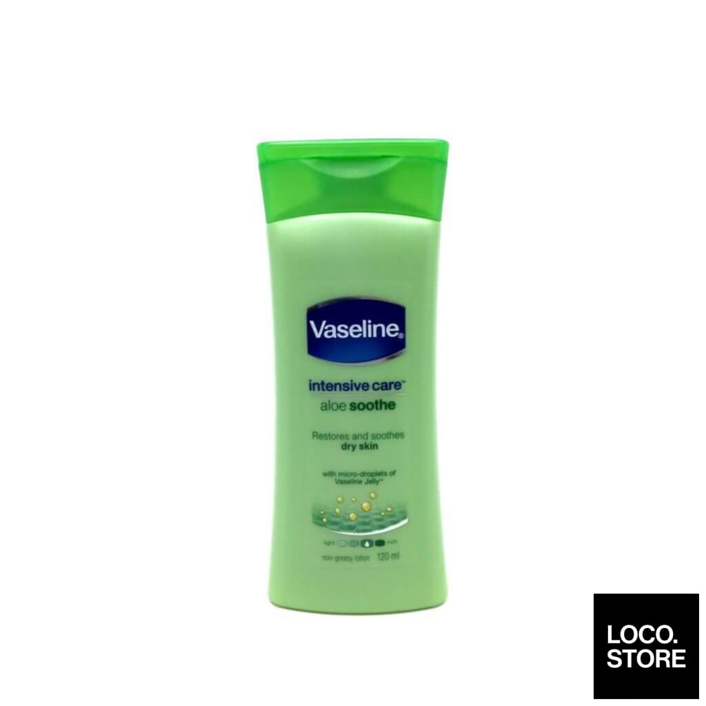 Vaseline Body Lotion Aloe Soothe 120ml - Bath & Body