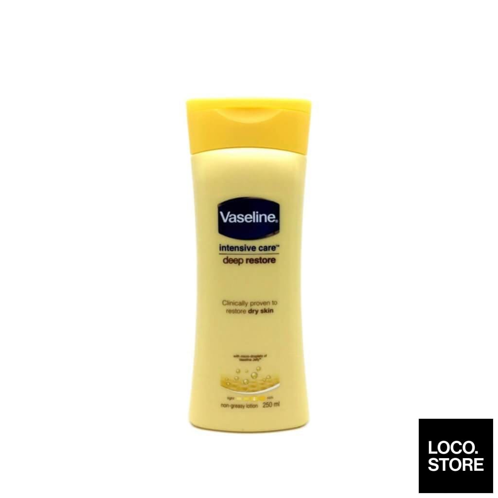 Vaseline Body Lotion Deep Restore 250ml - Bath & Body