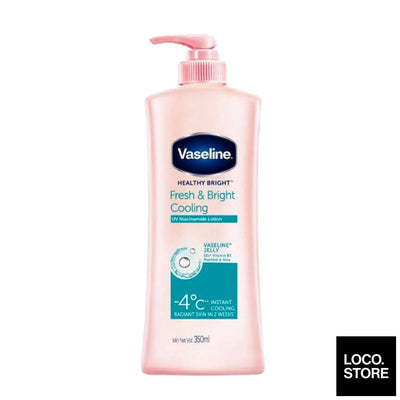 Vaseline Body Lotion Fresh & Bright 350ml - Bath & Body