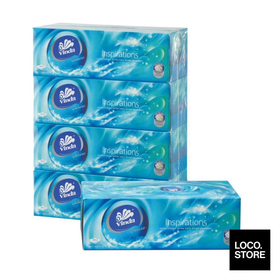 VINDA Deluxe Tissue 3 ply BL 100S x 4 - Household