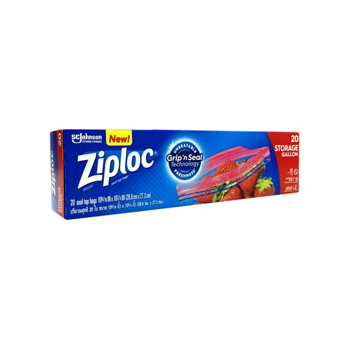 Ziploc Storage Gallon Eot 20 bags - Household